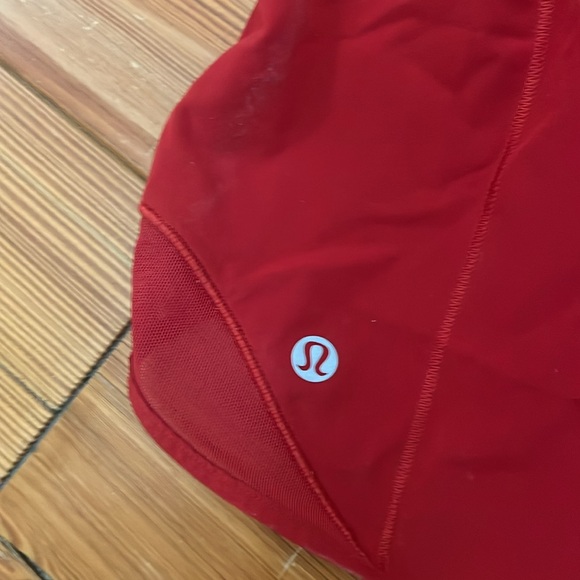 lululemon athletica Red Athletic Shorts - Picture 3 of 4
